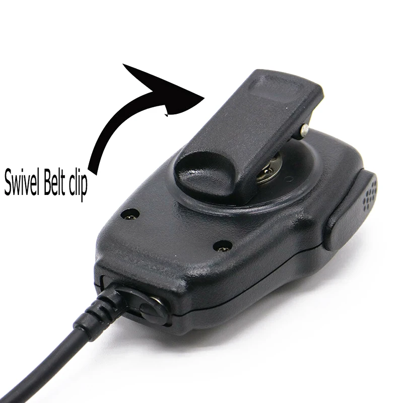 Черный Динамик микрофон для Yaesu VX-1R VX-2R VX-5R VX-10 VX-150 FT-50 FT-60R прочный и длительный срок службы