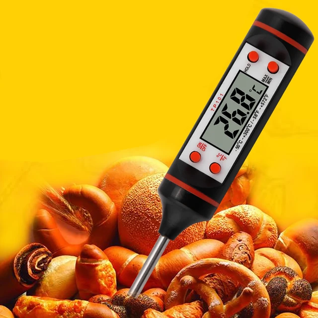 Új Digitális Konyhai Hőmérő Főzés Barbecue Piknik Élelmiszer -Hőmérséklet Mérési Műszertartomány -50 -+300 Fok - Image 6