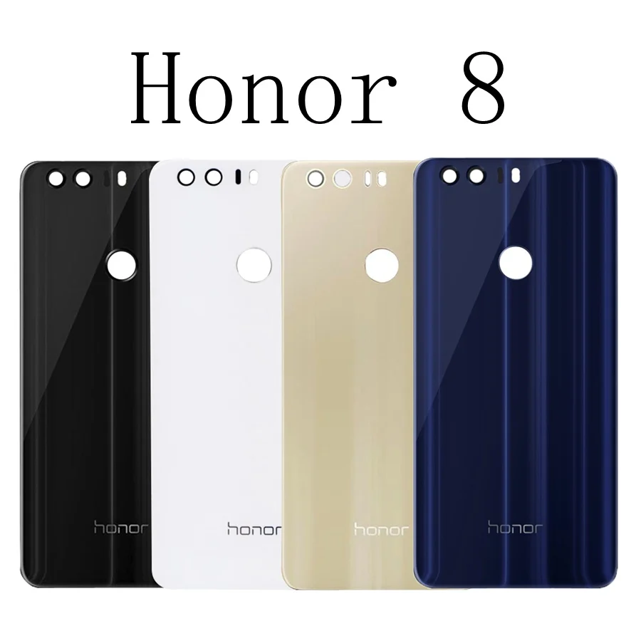 Для Honor 8 крышка батареи Задняя стеклянная дверь корпус чехол для huawei Honor 8 крышка батареи Honor8 Lite задняя панель Замена