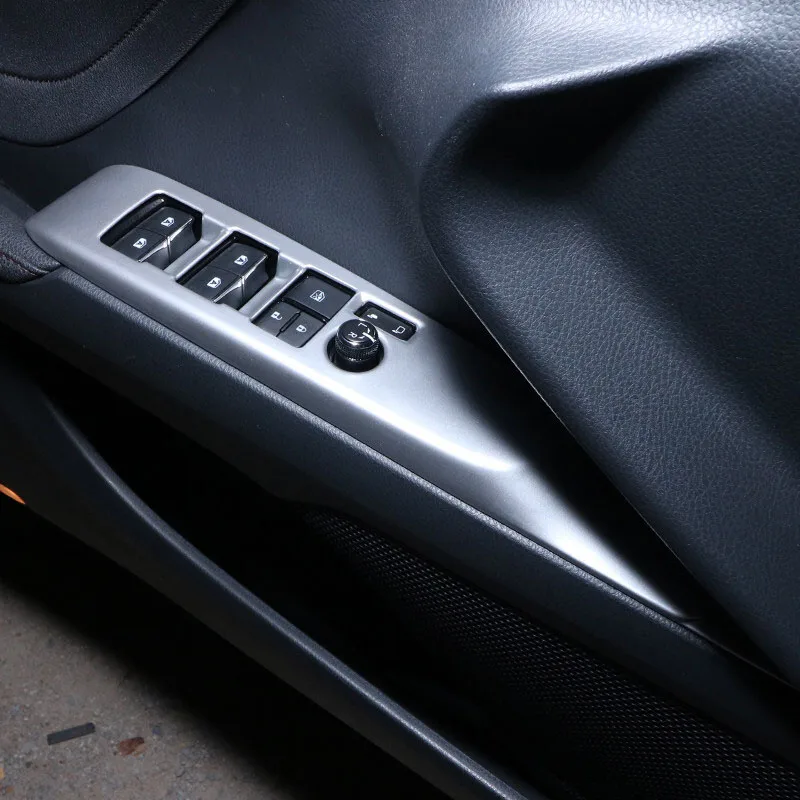 

Хромированный АБС-пластик для Toyota Camry 2018, аксессуары, Стайлинг автомобиля, дверь, окно, стекло, переключатель управления, панель управления, крышка, отделка