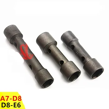 

dual head A7 16mm D8 18mm E6TC D8TC A7TC spark plug socket wrench sleeve, motorcycle repair tool
