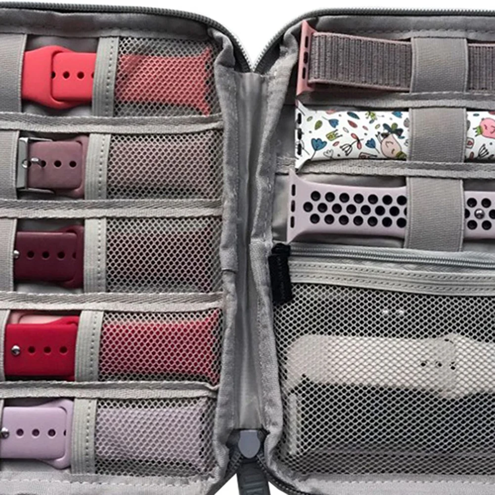 Multifunction Watchband Storage Box Bracelet Holder Bag Watch Band Organizer Pouch Accessories For All Apple Watch Straps