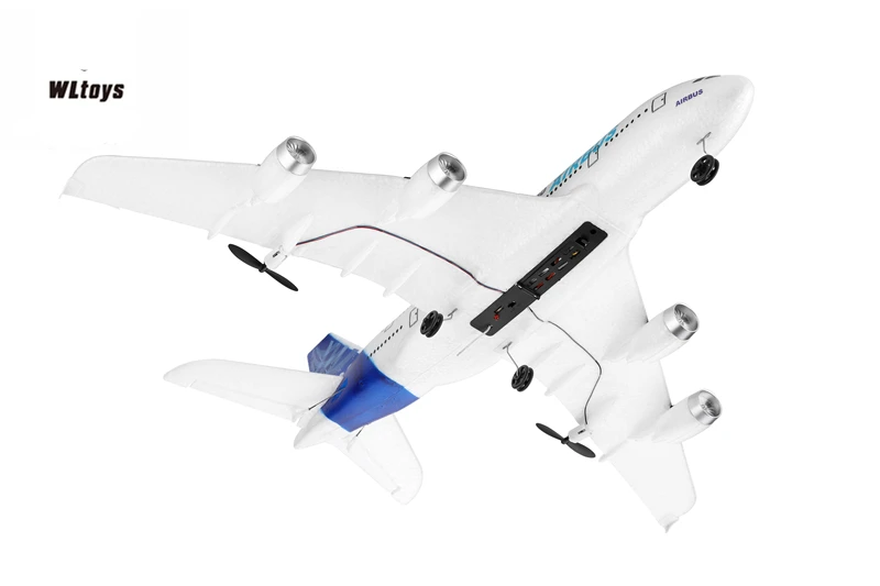 Cena 2019 nowy WLtoys Airbus A380 air zabawki samoloty 2.4G 3Ch RC samolot puszczania samolotów samolot zabawki na zewnątrz Drone A120 A380 rc zabawki samoloty
