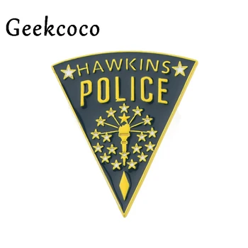 

10pcs/lot Stranger things Enamel Pins badges para shirt clothes backpack shoes brooches women men diy Jewelry decoration J0539