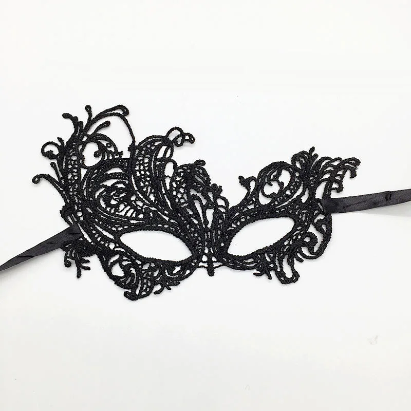 Сексуальные кружевные технические маски для вечерние косплей женщина кошка