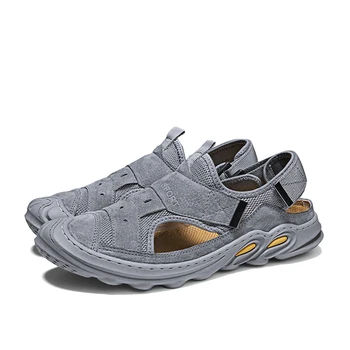 

breathable sandali safety Fashion air Light comfortable Men mens roman blade casual hombre Casual wear fashion slippers heren