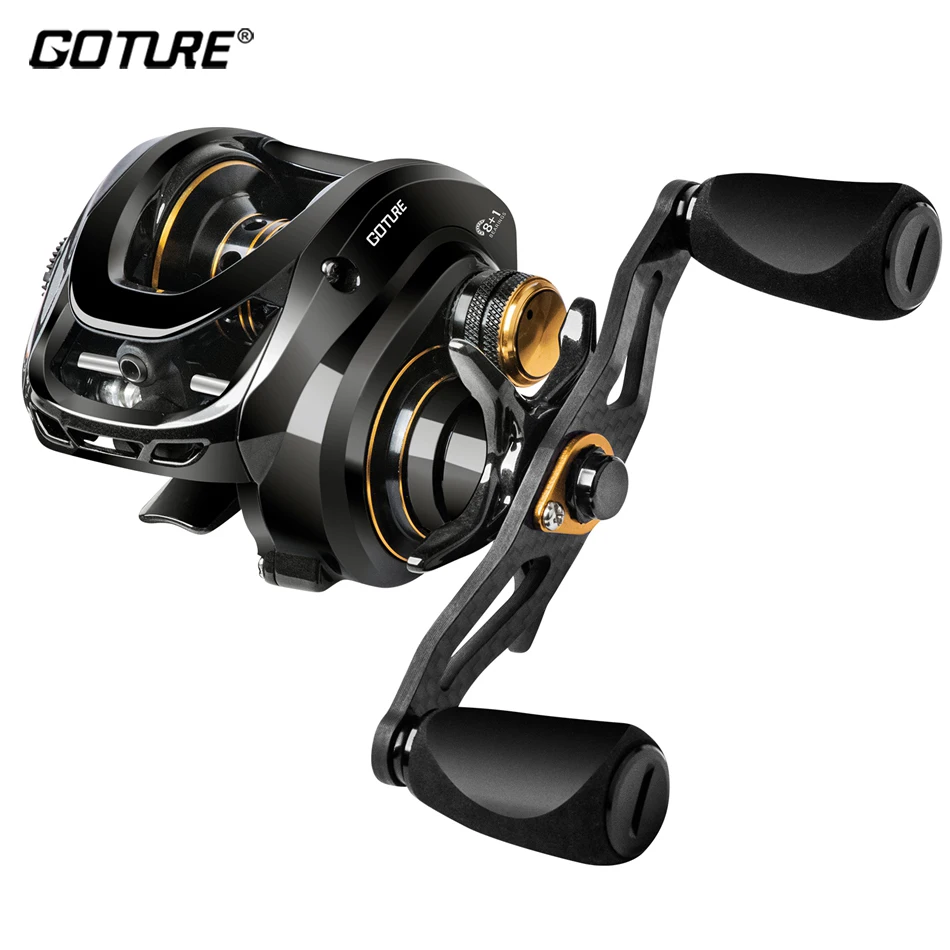Goture RANGER для Пресноводной рыбной ловли катушка 7 1: 1 Шестерни Соотношение 8 +