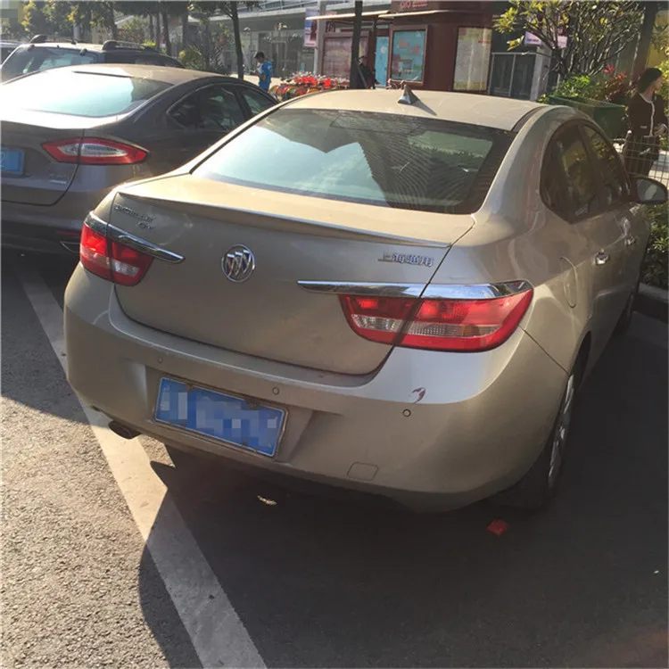 Для Excelle GT Спойлер 2011 2013 Buick Verano DLYC ABS пластик Материал заднее крыло автомобиля