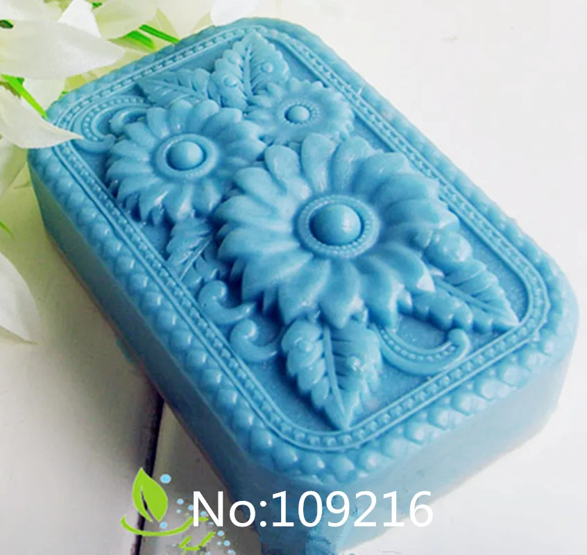 1 шт Снежная Хризантема(50724) силиконовая форма для мыла ручной работы силиконовая форма