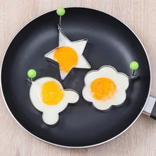 Оригинальность более моделирование утолщение из нержавеющей стали Жарка яиц модель формы пастошное яйцо абразивные инструменты кухня маленький