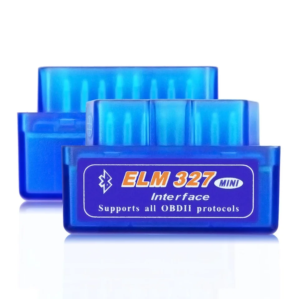 ELM 327 V2.1 OBD2 сканер ELM327 Bluetooth Мини ЖК цифровой брелок с шиной датчик давления