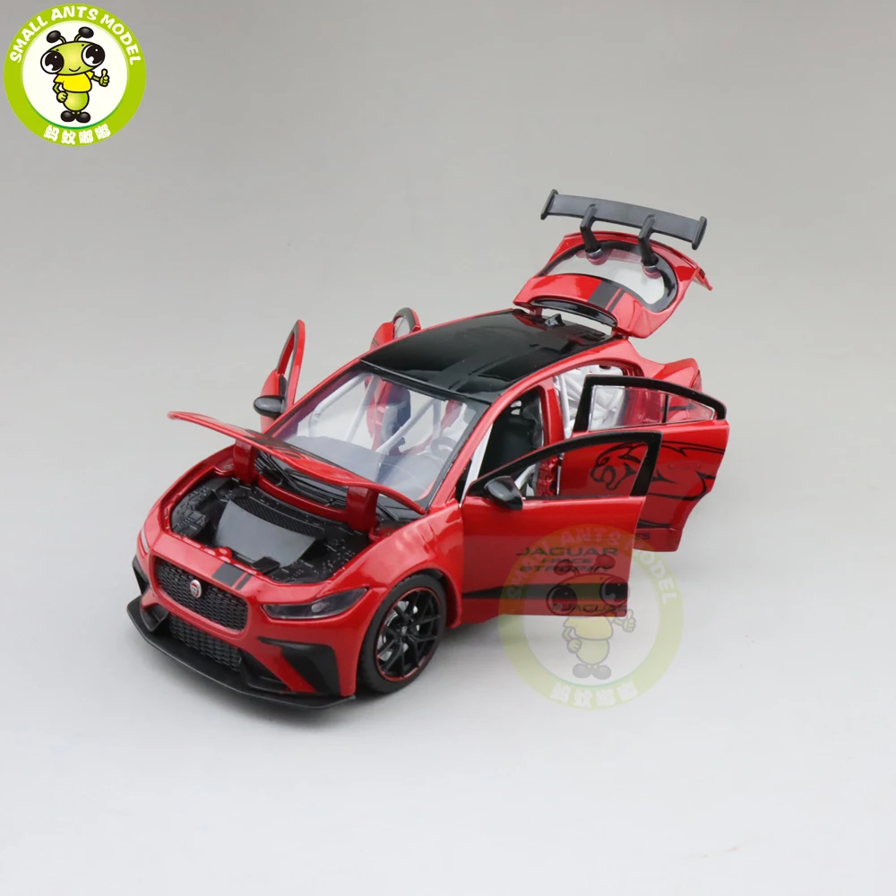 Goede 1 32 I PACE eTROPHY JACKIEKIM Diecast Model AUTO Speelgoed voor kinderen geschenken Geluid Verlichting Pull Back