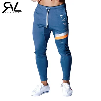 

New Gym Jogging Pants Men Sport Sweatpants Running Pants Brand Mens Joggers Cotton Trackpants Slim Fit Pants Bodybuilding Trouse