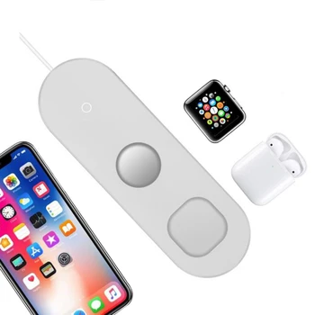 ポータブルチーワイヤレスusb充電ledライトミニ円形led化粧鏡旅行化粧鏡