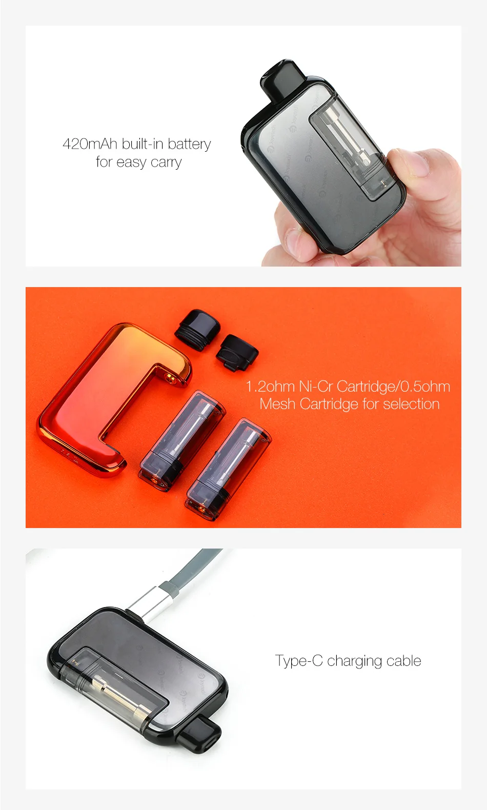 Joyetech eGrip Mini Starter Kit 420mAh