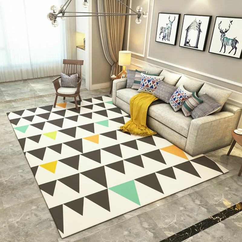 Pattern 7 Европейский стиль, большие ковры для гостиной, противоскользящие офисные кресла, коврики для дома, спальни, коврики и коврики для журнального столика - Цвет: Pattern 7