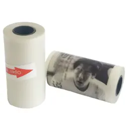 Nouveau papier autocollant thermique Transparent pour Mini imprimante thermique, papier d'impression Photo 