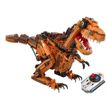 

Children's DIY 1542PCS Assembly RC Building Blocks City Series 7106 7107 7113 RC Tank Dinosaur Elephant Blocks Toy Gift