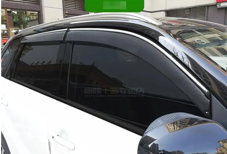 Пластиковый козырек для окна SUZUKI Grand Vitara 2016 2019 защита от солнца и дождя Vitara|Навесы