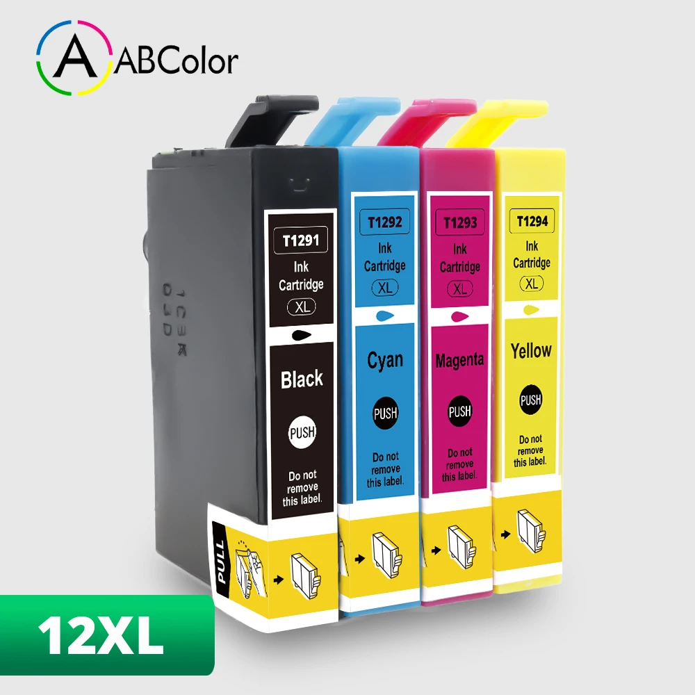 Картридж для принтера Epson Stylus SX230 SX235W SX438W SX440W SX445W 4PK T1291 T1292 T1293 T1294 | Компьютеры и