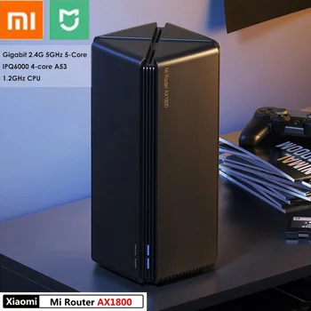 

XIAOMI AX1800 Wifi6 Qualcomm Five-core 2.4G 5.0GHZ high-speed dual-frequency Full Gigabit Wall-penetrating King