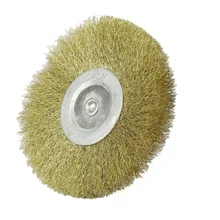 1 шт. 100 мм стальная проволока щетки Полировка Сверла роторные инструменты шлифовальный станок сварочные полировочные чашки сверло для удаления ржавчины металла щетка