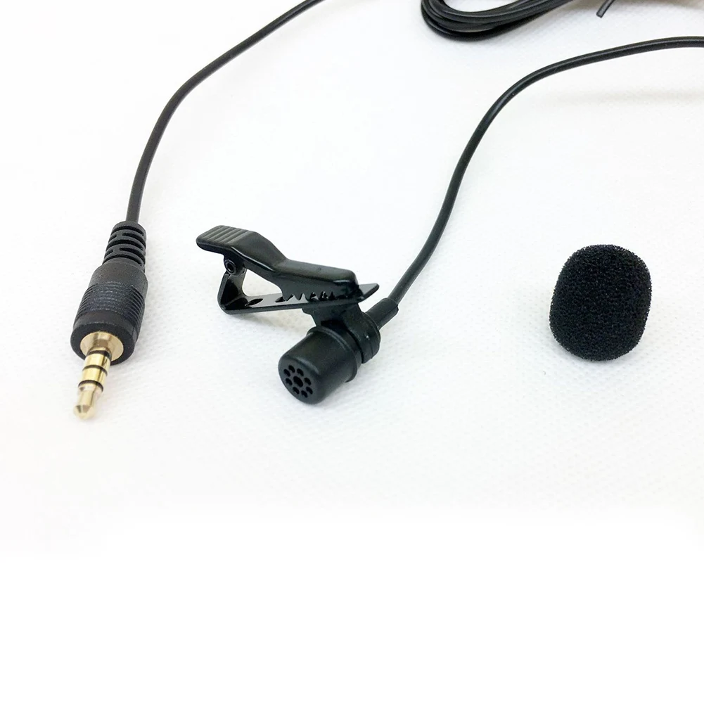 3,5 мм прямой разъем Подарочный аудио адаптер Hands Free мини микрофон-гарнитура Многофункциональный проводной Противоскользящий микрофон прочный конденсатор