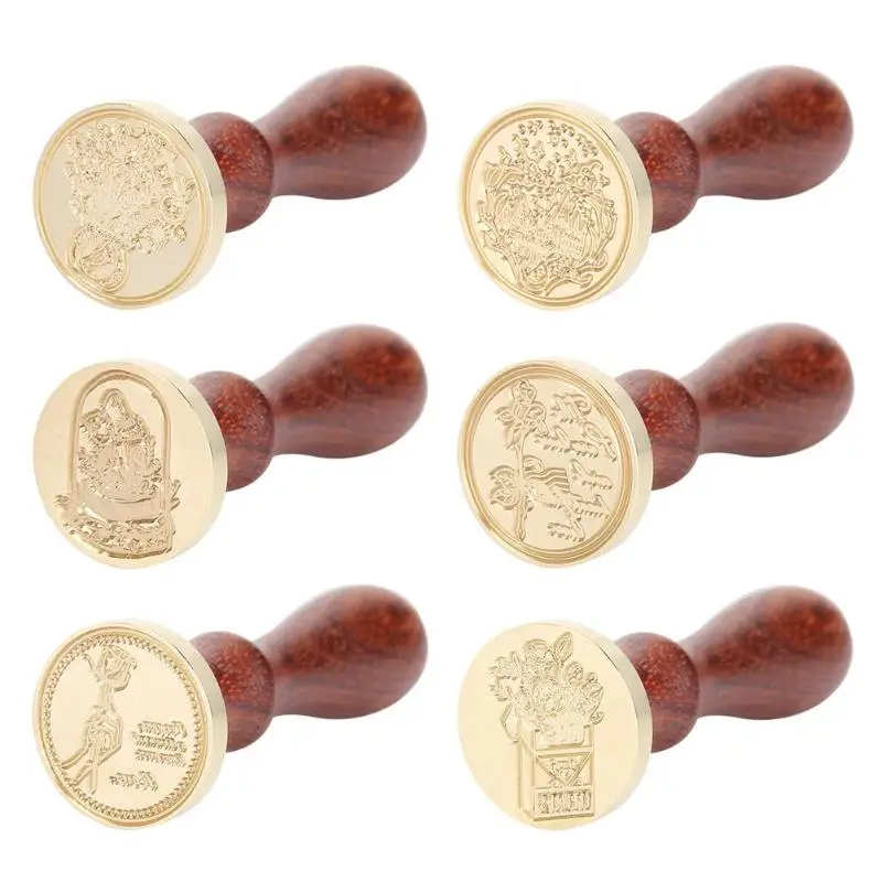 

Antique Plants Metal Sealing Wax Stamp Scrapbooking Greeting Birthday Wedding Invitation Sealing Stamps For Wedding Invitation