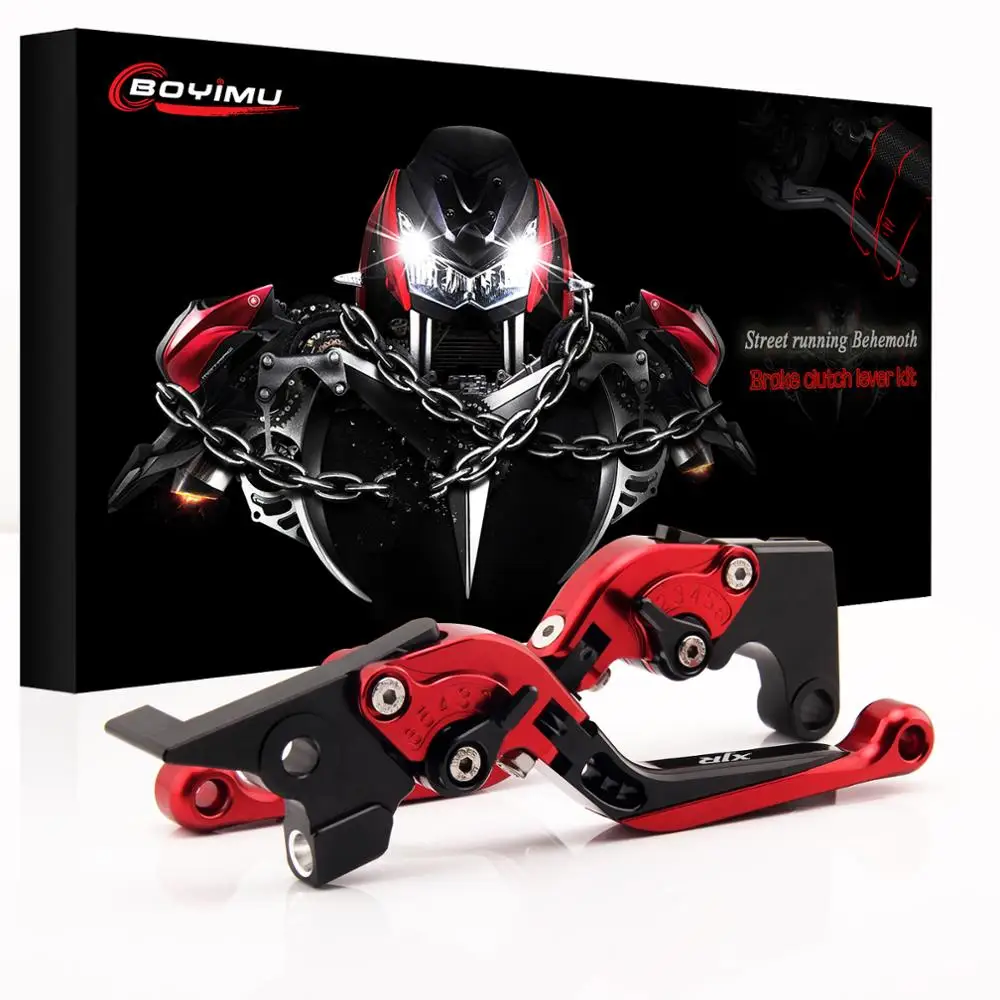 

New Fits For Yamaha FJR 1300 2003 Motobike Brake Handle CNC Aliuminum Adjustable Motorcycle Clutch Brake Lever Handle Logo FJR