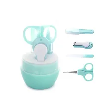 Детские машинки для стрижки ногтей, набор 4 шт./компл. Детские Маникюрные ножницы для стрижки ногтей файл зажим для носа безопасности пинцеты для чистки подходит