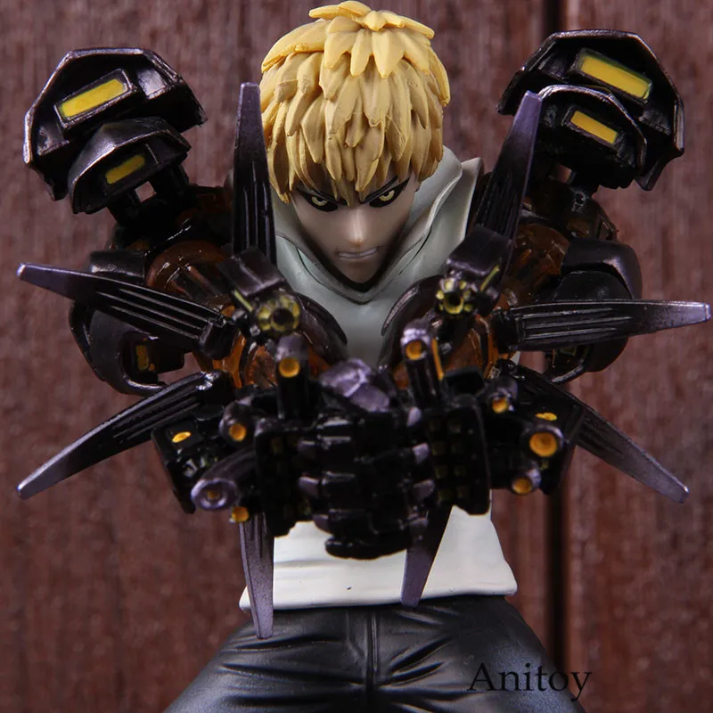 Аниме One Punch Man Genos GK Статуя Фигурка 1/10 масштаб One-Punch Genos фигурка ПВХ Коллекционная модель игрушки