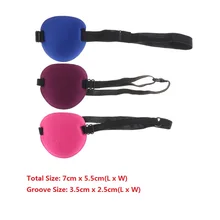 1 шт. Медицинское использование вогнутый глаз патч паз моющиеся тени для век регулируемый ремешок уход за здоровьем моющийся