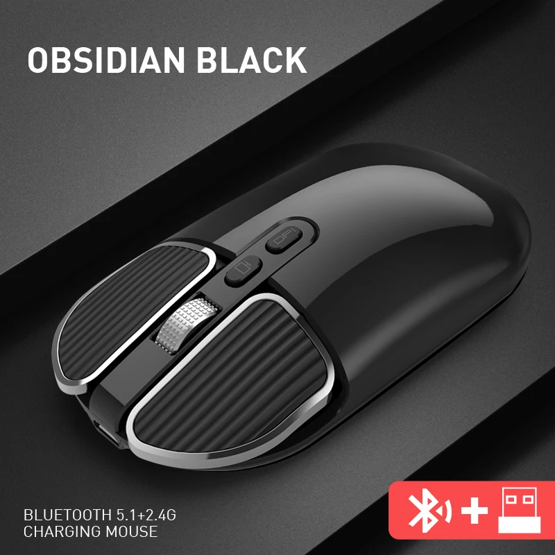 Новая беспроводная Bluetooth мышь M203 с высоким разрешением 1600 DPI Двухрежимная