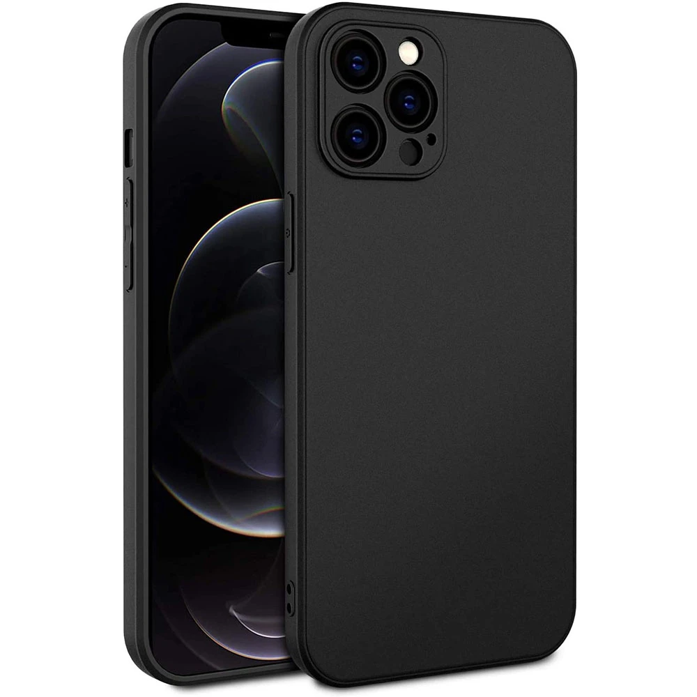 Thin Matte Slim Case For iPhone 12 Mini 13 11 Pro Max XS X XR 7 8 Plus SE 2020 12Pro 6 Camera Protection Black Soft Phone Cover cases for iphone 11