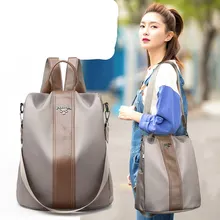 Стиль Оксфорд ткань рюкзак женский тренд корейский стиль простой Противоугонный Универсальный женский большой объем Повседневный Рюкзак