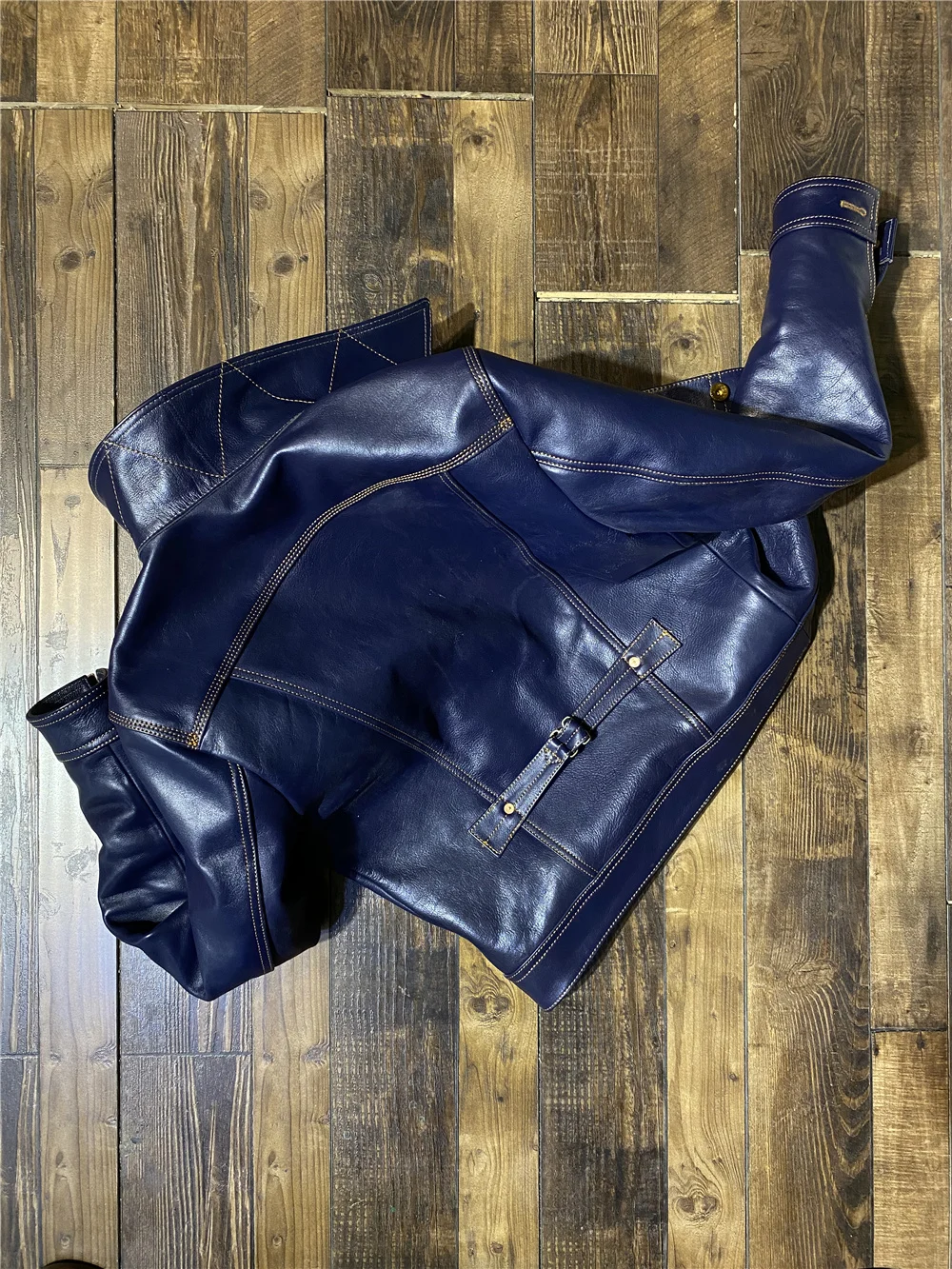 Free shipping.New arrival,classic casual 506 style leather jacket.1.3mm thick cowhide coat.top quality leather clothe genuine leather shearling coats & jackets