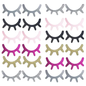 

3D Eyelash Wood Wall Stikers Eye Lash Wall Stick Selfadhesive Background Home Decor Children Kids Baby Room