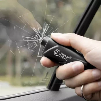 

Car Window Safety Breaker Portable Automatic Glass Hammer Lifesaver Escape Safe Rescue Tool Seat Belt Key Cutter Hammer