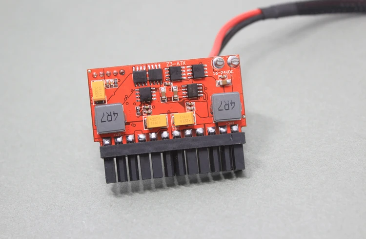 DC вход PICO-BOX Z3-ATX широкий вход напряжения 16-24 В PSU 150 Вт DC-ATX блок питания ПЗУ автомобиля 24pin авто мини ITX модуль