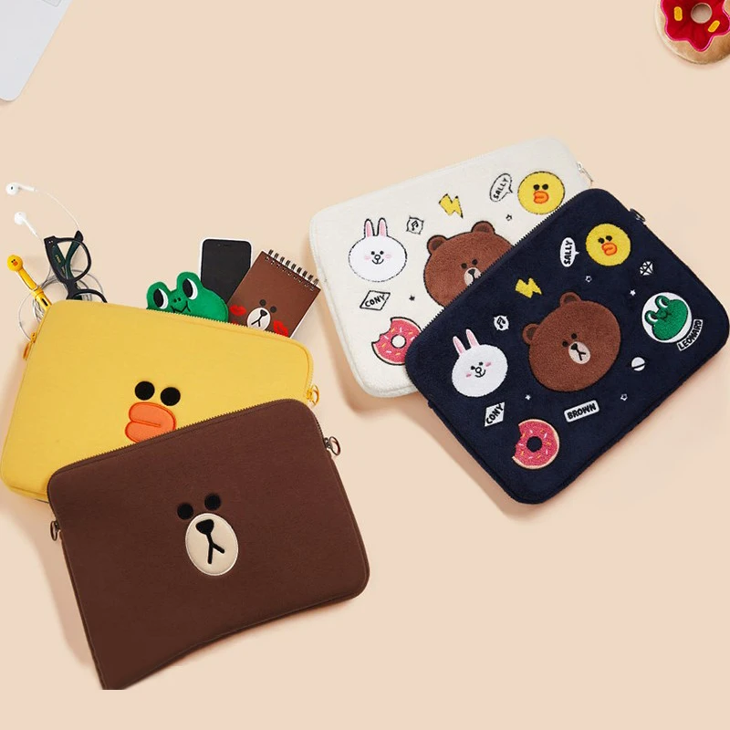 

Cute Laptop case bag sleeve 11 12 13 14 15 15.6 inch For Funda Apple iPad 7.9 9.7 Laptop bag case for Macbook air pro 13.3 15.4