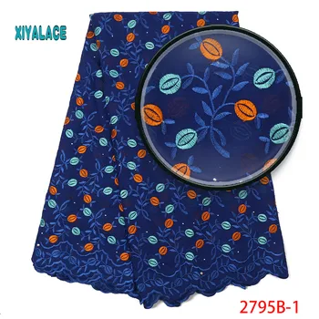 

African Lace Fabric 2019 High Quality Swiss Voile Lace In Switzerland African Lace Materials African Dresses For Women YA2795B-1