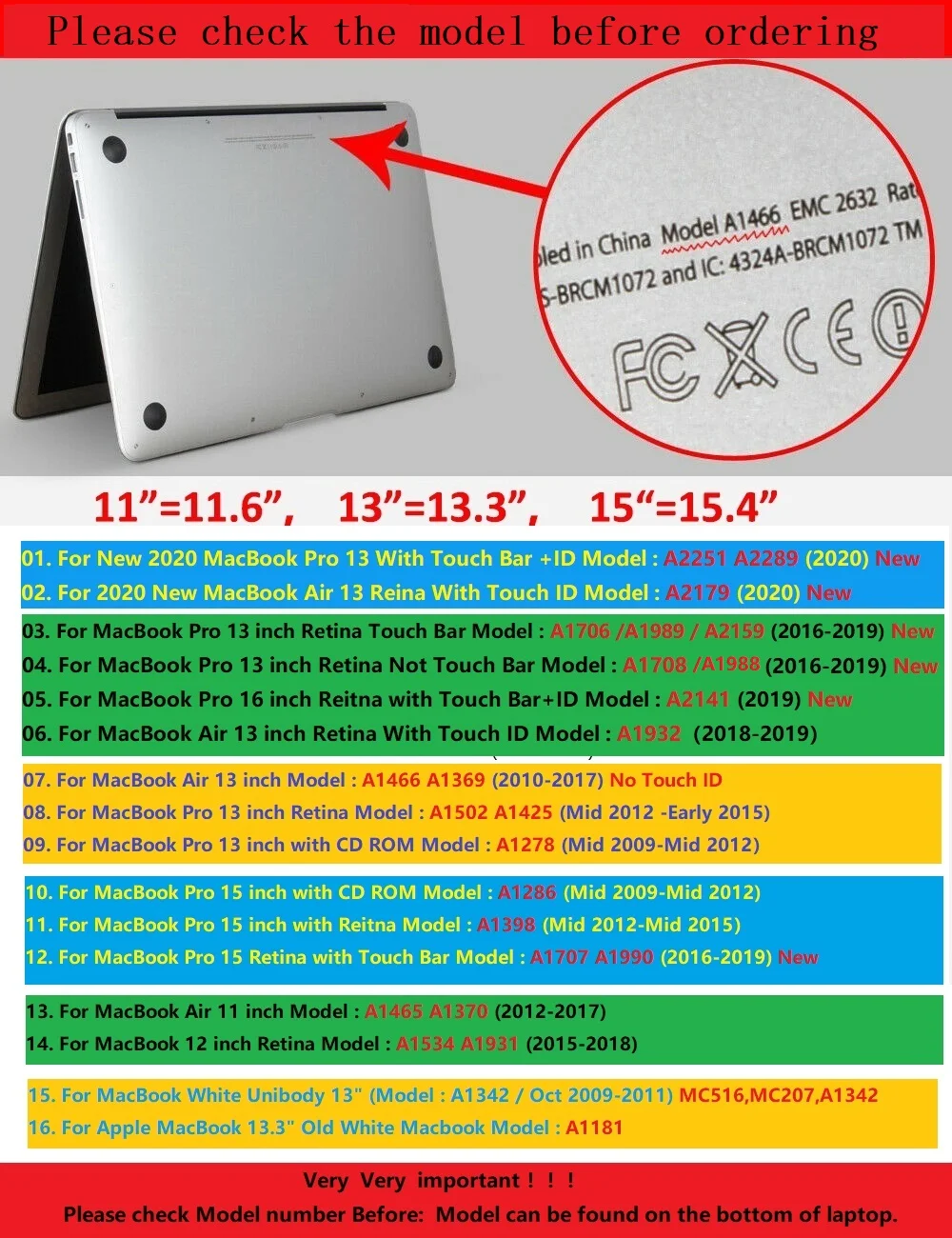 Coque de protection MacBook Pro - 15 pouces avec CD-ROM - Transparente