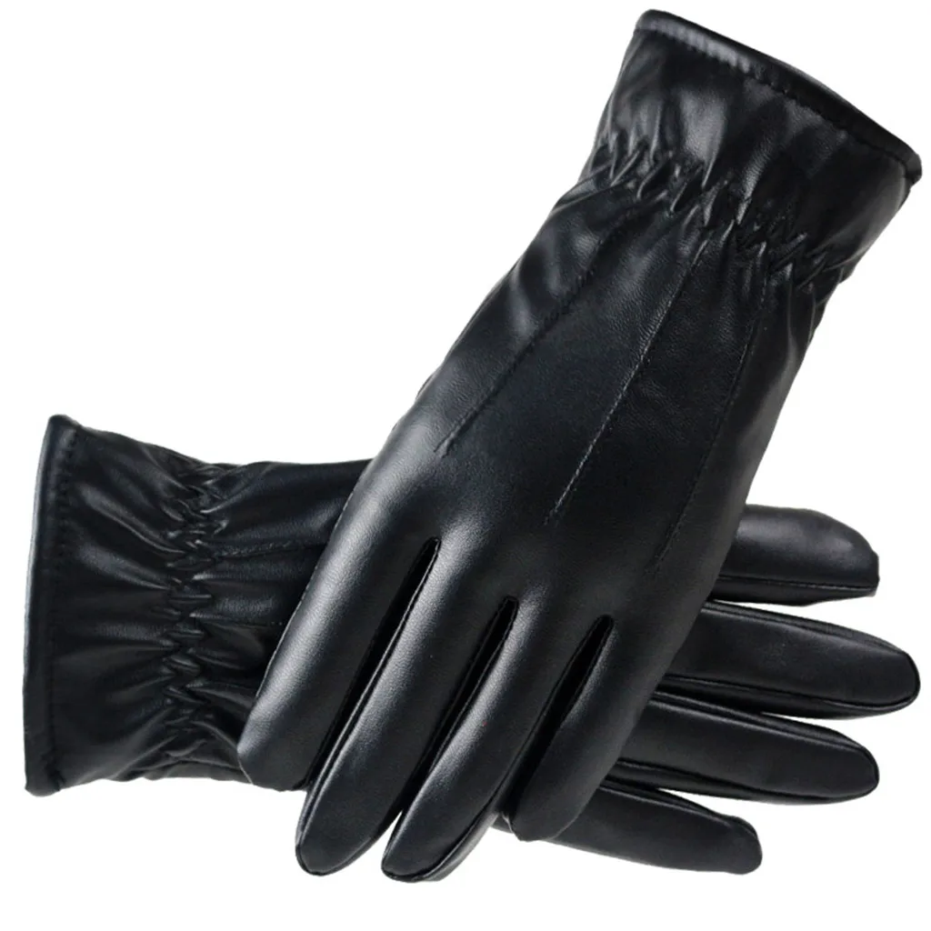 Zerotime# H5 Модные женские бархатные утолщенные перчатки для холодной погоды, теплые перчатки с двойной подкладкой
