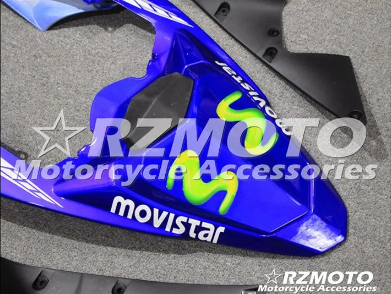 ABS форма мотоцикла Обтекатели подходят для Yamaha YZF-1000-R1 2009 2010 2011 09 10 11 обтекатель кузова набор на заказ синий черный