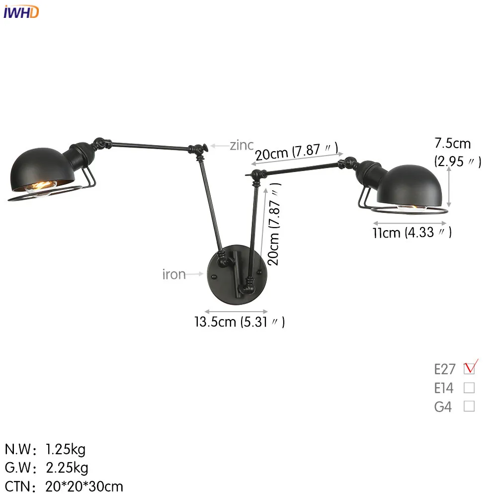 B0051L-2A亚黑 尺寸图英文版