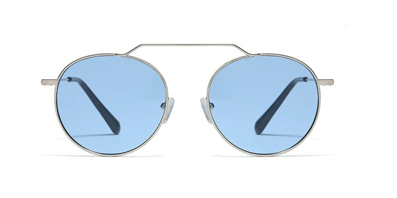 48026 Круглые ретро солнцезащитные очки для мужчин и женщин модные UV400 очки
