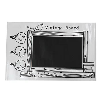 

PVC Framed Blackboard Removable Wall Sticker Chalk Board Chalkboard Decal