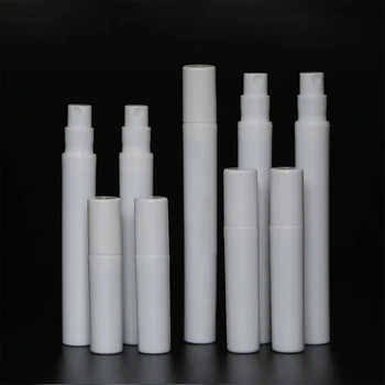

5Pcs 2ml 3ml 4ml 5ml 7ml Empty Perfume Mist White Spray Plastic Bottle Sample Pen Bottle Small Atomizer Sprayer Vial Container
