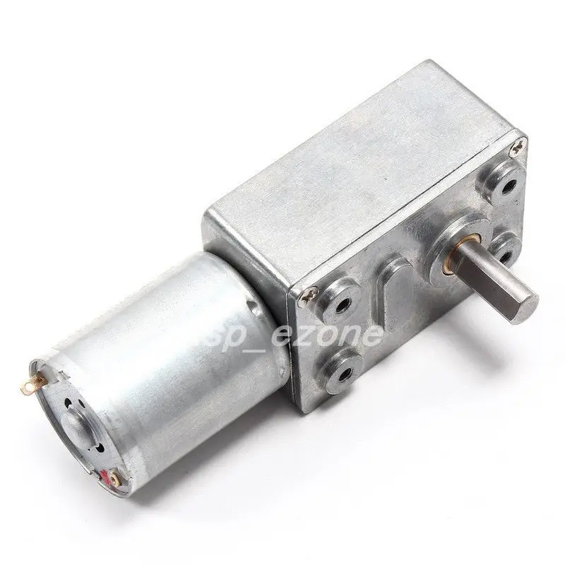 Высокий крутящий момент DC12V 200 об/мин JGY370 с металлической червячной передачей двигателя турбины редуктора двигателя