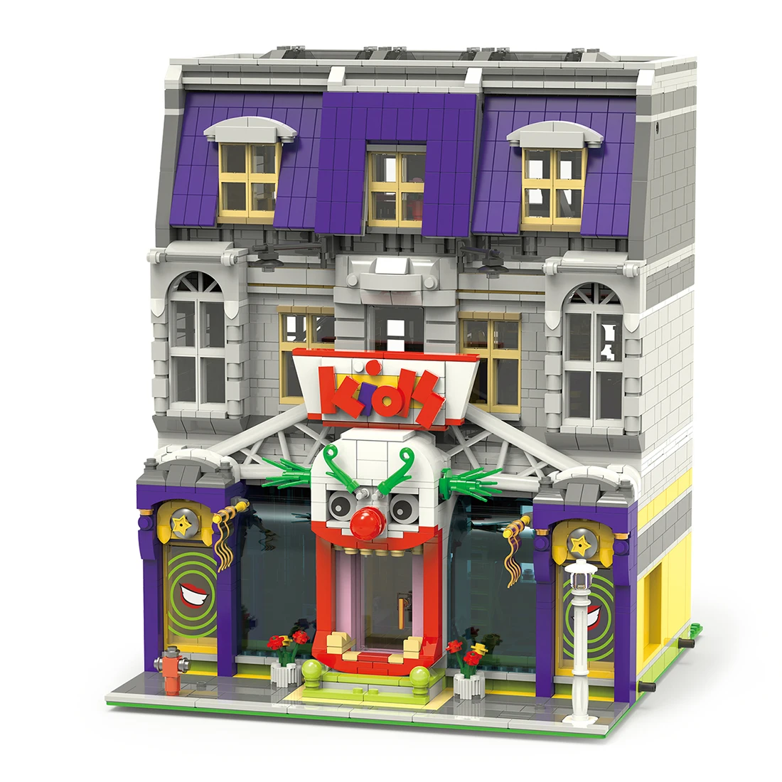 

MOC City Series 3229Pcs Small Particle 3D Street View Joker Park Building Blocks DIY Assembly Building Kit For Fun New
